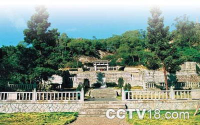 灵山圣墓风景图