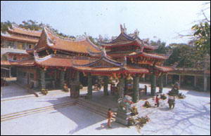 灵源寺风景图