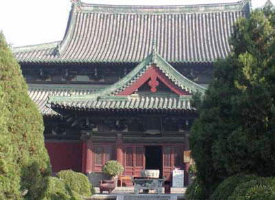 隆兴寺风景图