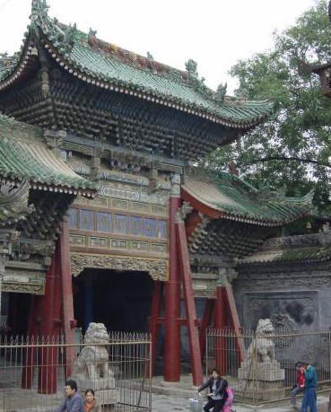 三原城隍庙风景图