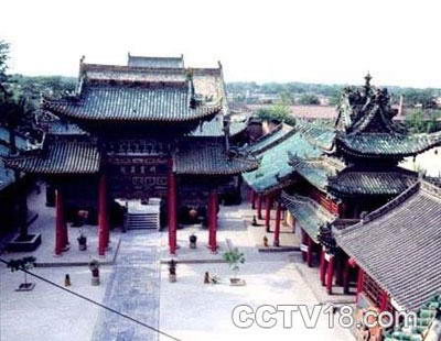 三原城隍庙风景图