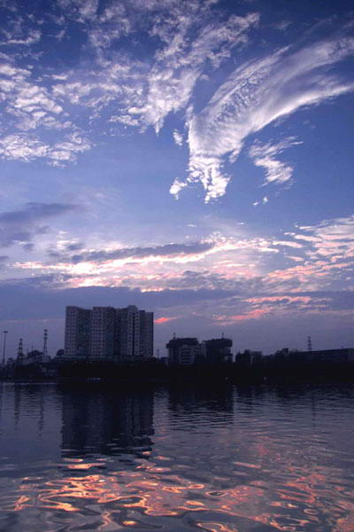 南昌青山湖风景图