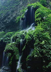 金刀峡风景图